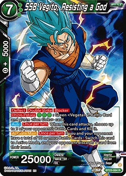 SSB Vegito, Resisting a God BT23-084 card
