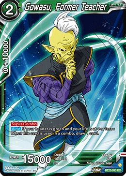 Gowasu, Former Teacher BT23-093 card