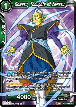 Gowasu, Thoughts of Zamasu BT23-094 card