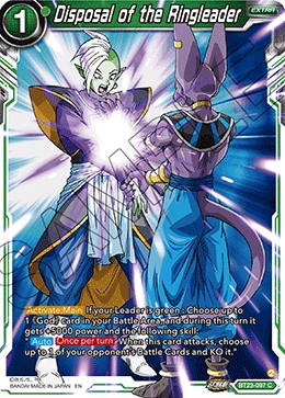 Disposal of the Ringleader BT23-097 card