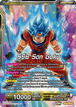 SSB Son Goku BT23-099 card