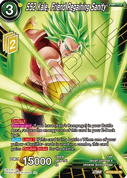 SS2 Kale, Friend Regaining Sanity BT23-102 card