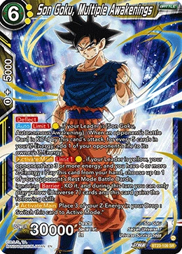 Son Goku, Multiple Awakenings BT23-109 card