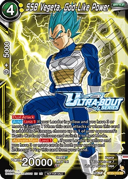 SSB Vegeta, God-Like Power BT23-115_PR02 card