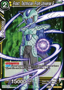Frost, Technician From Universe 6 BT23-130 card