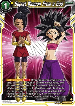 Secret Weapon From a God BT23-132 card