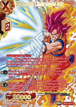 SSG Son Goku, Crimson Guardian Deity BT24-004_PR02 card