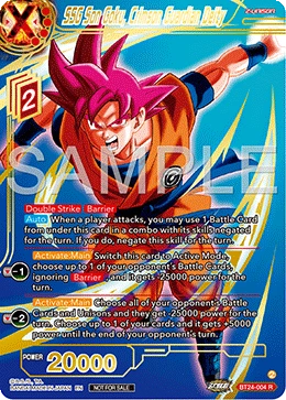 SSG Son Goku, Crimson Guardian Deity BT24-004_PR04 card