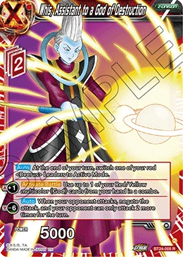 Whis, Assistant to a God of Destruction BT24-005 card