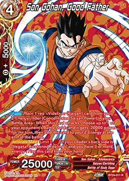 Son Gohan, Good Father BT24-011_PR