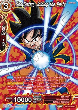 Son Goten, Joining the Party BT24-012_PR card
