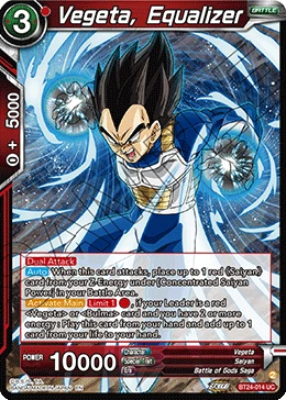 Vegeta, Equalizer BT24-014 card