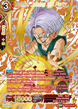 Trunks, Joining the Party BT24-015_PR02 card