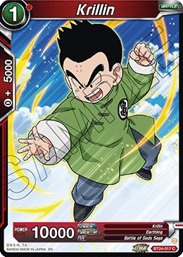 Krillin BT24-017 card