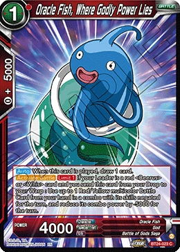 Oracle Fish, Where Godly Power Lies BT24-023 card