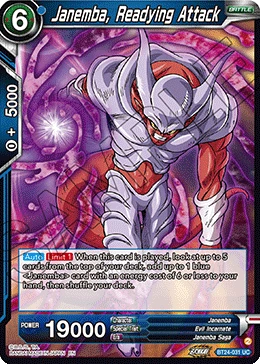Janemba, Readying Attack BT24-031 card