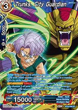 Trunks, City Guardian BT24-036_PR card