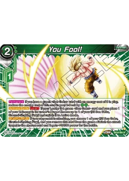 You Fool! BT24-061 Dragon Ball Masters card