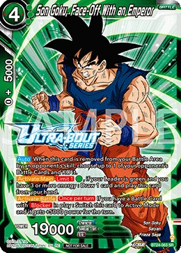 Son Goku, Face-Off With an Emperor BT24-063_PR