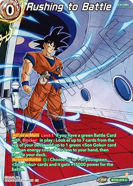 Rushing to Battle BT24-076_PR card
