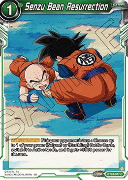 Senzu Bean Resurrection BT24-077 card