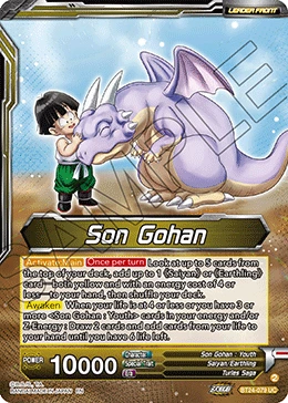 Son Gohan BT24-079 card