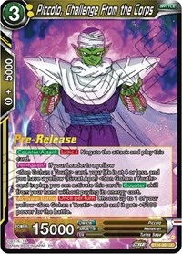 Piccolo, Challenge From the Corps BT24-093_PR card