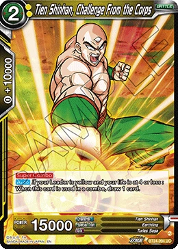 Tien Shinhan, Challenge From the Corps BT24-094 card