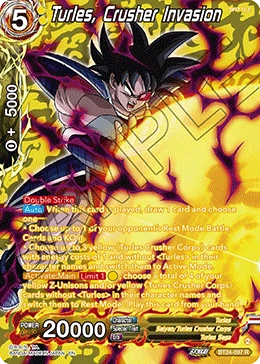 Turles, Crusher Invasion BT24-097_PR