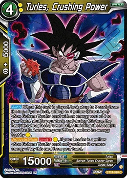 Turles, Crushing Power BT24-098 card