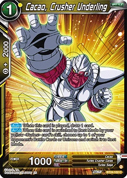 Cacao, Crusher Underling BT24-102 card