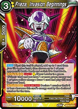 Frieza, Invasion Beginnings BT24-105 card