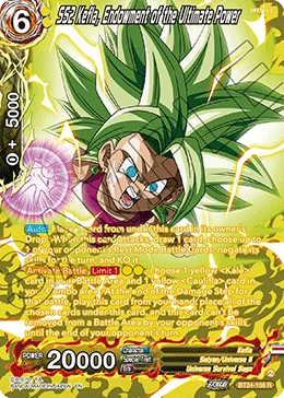 SS2 Kefla, Endowment of the Ultimate Power BT24-108_PR card