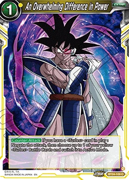 An Overwhelming Difference in Power BT24-109 card