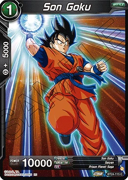 Son Goku BT24-115 Dragon Ball Masters card