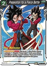 Preparation for a Fierce Battle BT24-123_PR card