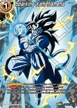 Sparking Kamehameha BT24-124_PR
