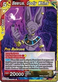 Beerus, Godly Whims BT24-127_PR