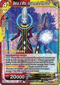 Beerus & Whis, Amusement of the Gods BT24-131_PR card