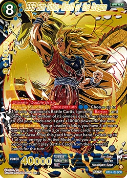 SS3 Son Goku, Wrath of the Dragon BT24-138 card