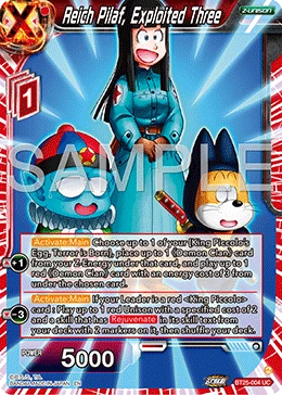Reich Pilaf, Exploited Three BT25-004 card