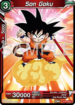 Son Goku BT25-010 Dragon Ball Masters card