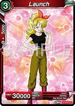 Launch BT25-017 Dragon Ball Masters card