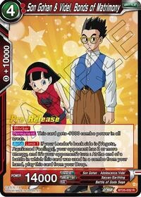 Son Gohan & Videl, Bonds of Matrimony BT25-032_PR card