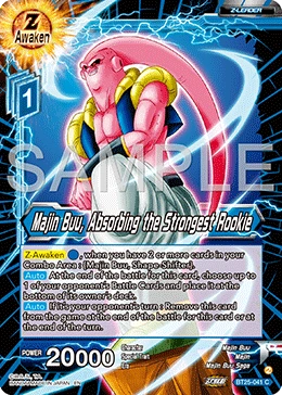 Majin Buu, Absorbing the Strongest Rookie BT25-041 card