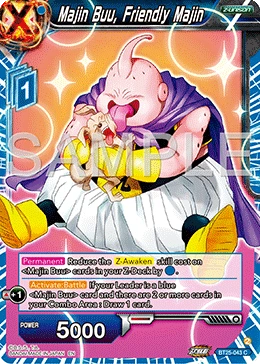 Majin Buu, Friendly Majin BT25-043 card