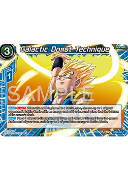 Galactic Donut Technique BT25-045 Dragon Ball Masters card
