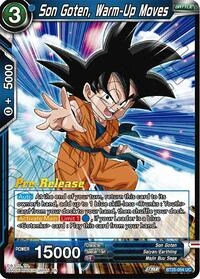 Son Goten, Warm-Up Moves BT25-054_PR card