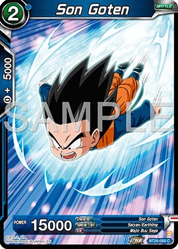 Son Goten BT25-055 card