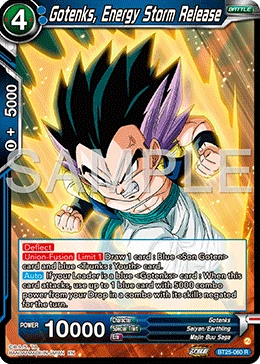 Gotenks, Energy Storm Release BT25-060 card